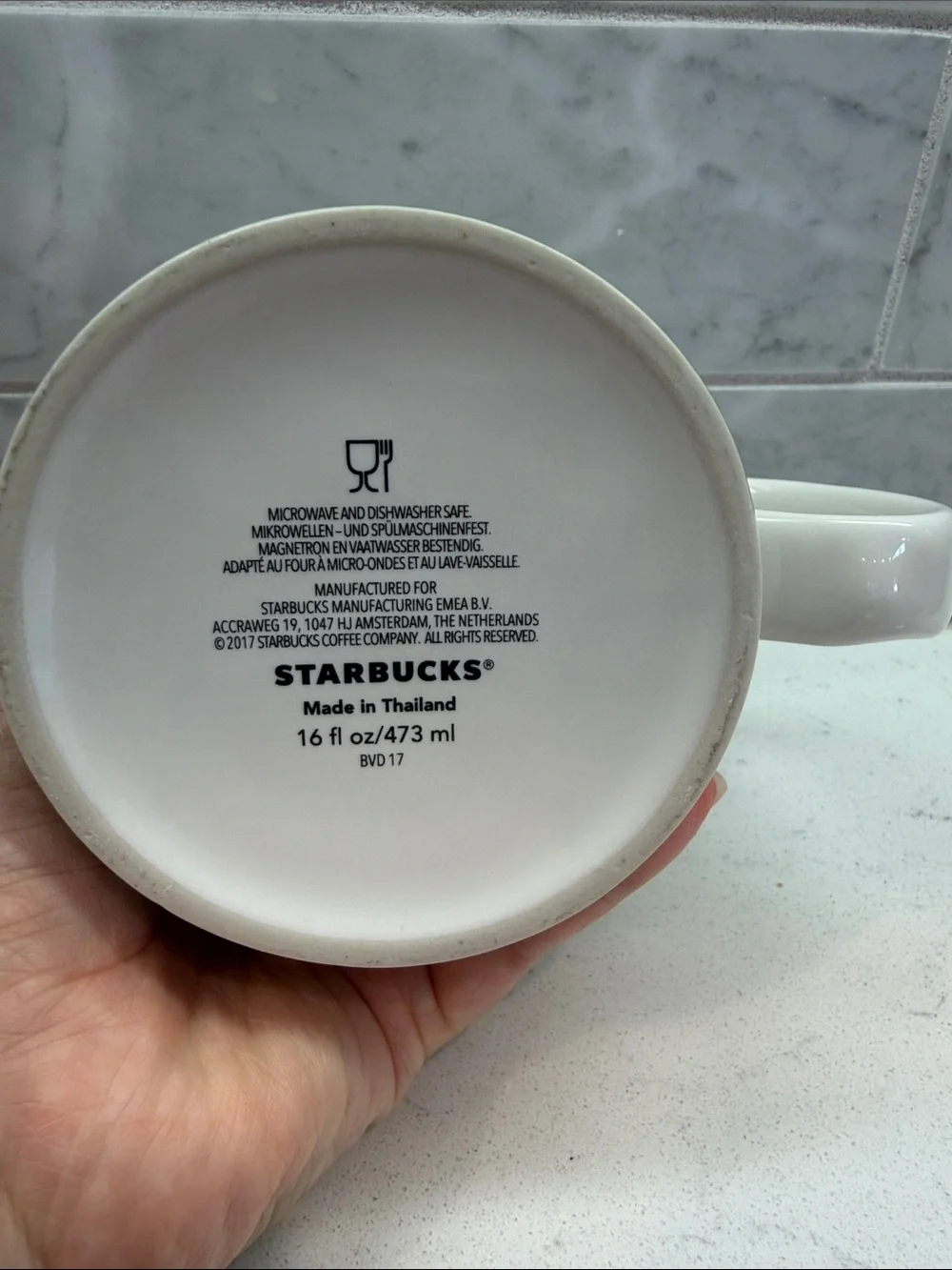 Starbucks Global Icon Series Dublin Ireland 16oz coffee mug ceramic